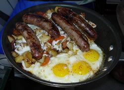 Breakfast on the Kenai River