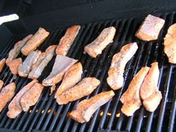 Grilled King Salmon