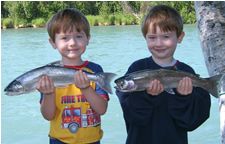 Twin Trout caught by the Twins in June 2006