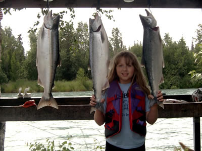 Jillian's Nice Limit of Red Salmon